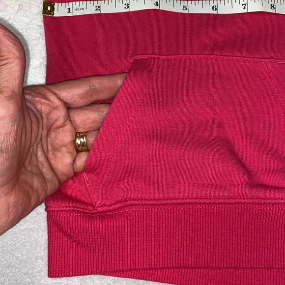 NIKE Full Suit Girl Air Crew & jogger Set Rush Pink Xs 4 - Picture 5 of 11